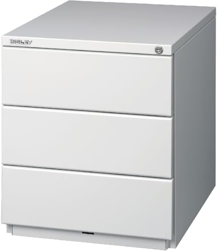 Bisley OBA Stahl mit 3 Schüben HxBxT 519x420x565mm l.grau