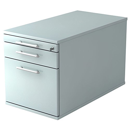 Rollcontainer TC mit 1 Schublade & 1 Hängeregister, 42,8 x 80 x 51,2 cm,, Relinggriff