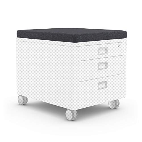 Moll Pad Sitzkissen für Rollcontainer | Bequeme Sitzauflage für Pro & Cubic | abnehmbar & pflegeleicht | ideale Ergänzung Kinderschreibtische | Made in Germany