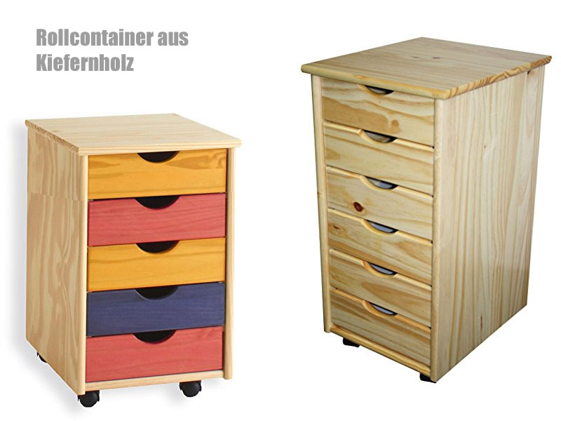 Rollcontainer Kiefer